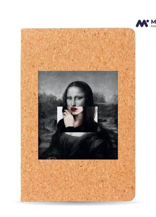 Скетчбук а5 мона ліза джоконда ренесанс (renaissance mona lisa la gioconda) корковий (92288-1202-kr)2 фото