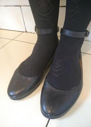 Мягкие кожаные балетки 37,5 р-ра