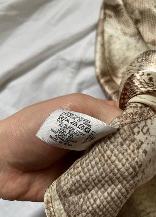 Ночная рубашка пижама пеньюар в змеином принте5 фото