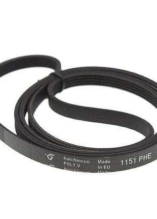 Ремінь 1151 h5 el black (hutchinson poly.v 1151 phe)