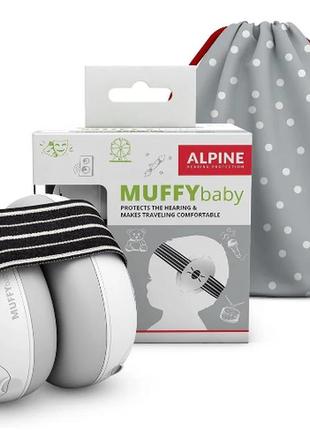 Захист вух alpine muffy baby для немовлят і малюків до 36 місяців сертифікація ce і ansi