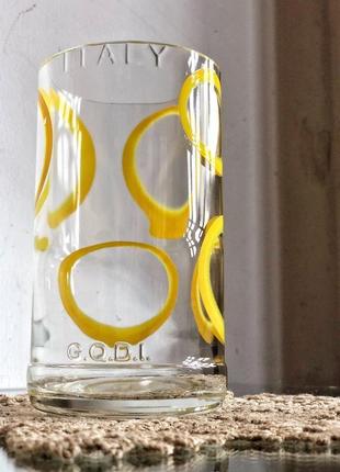 Прозора ваза пляшка з різнокольоровими бульбашками, стильний еко декор9 фото