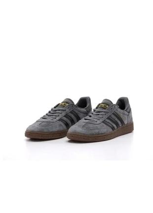Кроссовки мужские adidas spezial handball grey brown кеды адидас хендбол качественные мужские кеды .
