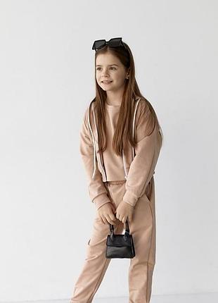 Детский спортивный костюм 3-ка моко