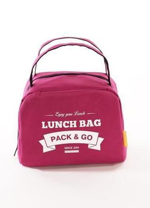 Lunch bag zip1 фото