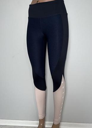 Фирменные лосины с широким поясом для занятий спортом h&amp;m
