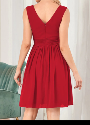 Нарядное красное платье marco pecci. германия