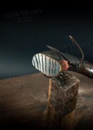 Топор ручной работы, томагавк, топор викингов, сокира ручної роботи, кована сокира5 фото