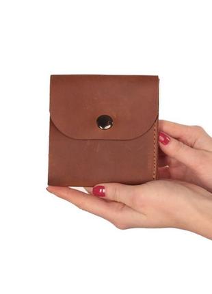 Кожаный кошелек wallet - pocket size