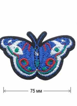 Модні нашивки embroidery птахи і метелики набір №1 (67783)2 фото