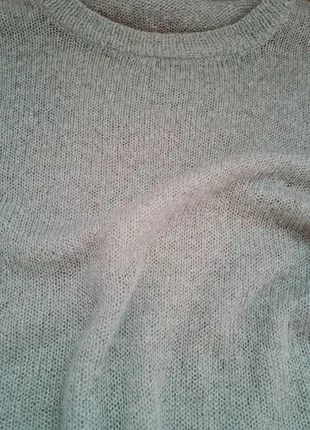 Шикарный легкий свитер-паутинка, размер xs-s.5 фото