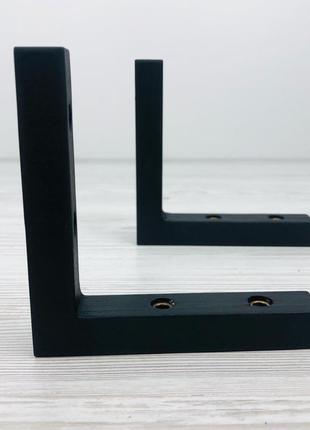 Кронштейны для полки держатель для полки полкодержатели черные