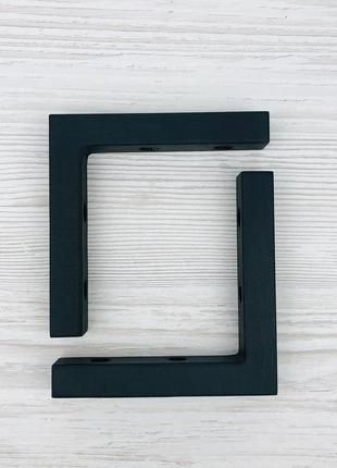 Кронштейны для полки держатель для полки полкодержатели черные