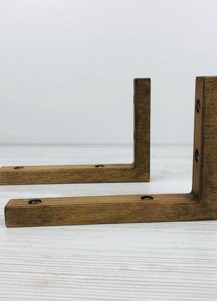 Кронштейны для полки держатель для полки полкодержатели орех