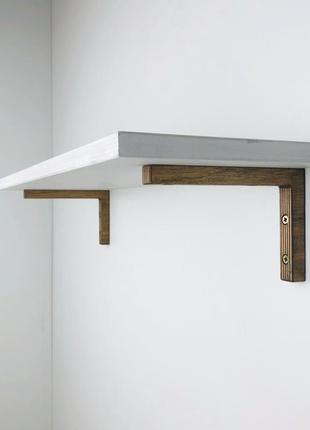 Кронштейны для полки держатель для полки полкодержатели орех