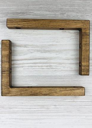 Кронштейны для полки держатель для полки полкодержатели орех