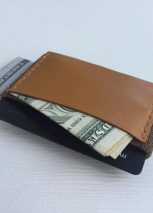Маленький кошелек для кредитных карт и денег6 фото