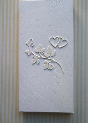 Біла весілля листівка в коробочці6 фото