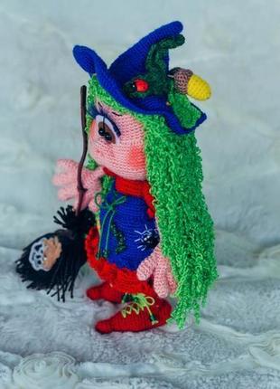Кукла сувенирная ведьмочка3 фото