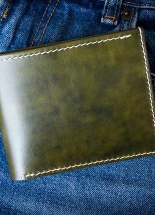 Мужской кошелек мужской кожаный кошелек кошелек бифолд5 фото