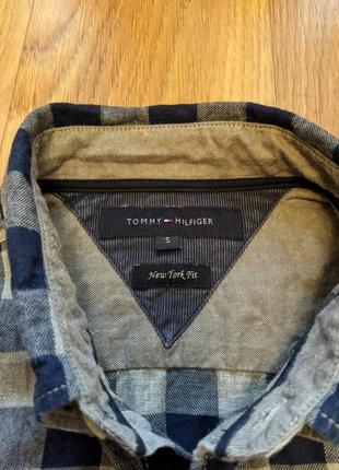 Идеально для весны! рубашка мужская Tommy hilfiger s new york fit4 фото