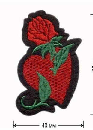 Аппликации на одежду embroidery клеевые розы набор №6 (68615)9 фото