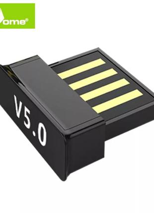 Usb bluetooth 5.0 adapter мини home hy45. юсб блютус, блютуз адаптер для компьютера, пк, ноутбука
