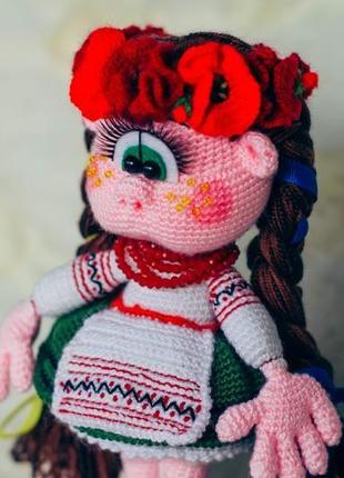 Лялька інтер’єрна україночка4 фото
