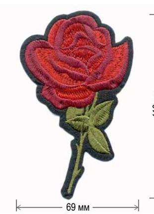 Аппликации на одежду embroidery клеевые цветы набор №1 (68610)7 фото