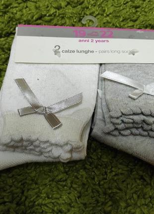 Красиві гольфи ovs з бантиками 2 роки