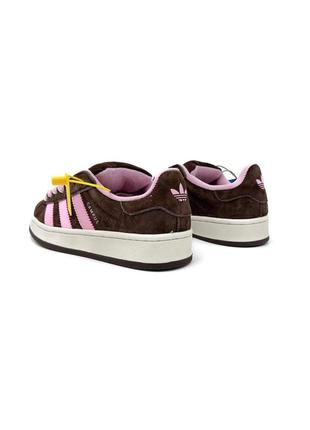 Кеды женские adidas campus 00s dust cargo clear pink8 фото