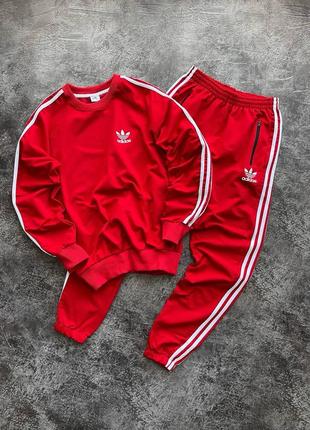 Весняний спортивний костюм adidas світшот + штани. унісекс,  можна замовляти як парні