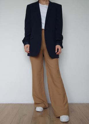 Удлиненный/длинный пиджак оверсайз, максимум 50/ l, приталенный1 фото