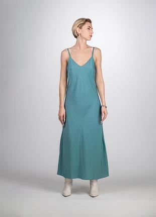Сукня-комбінація жіноча 5а13 бірюза