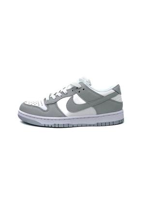 Кеди nike dunk low vast grey10 фото