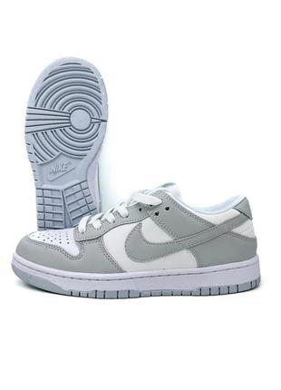 Кеди nike dunk low vast grey6 фото