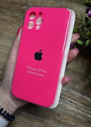 Чехол на iphone 12 pro об квадратных бортах чехол на айфон silicone case full camera на apple айфон