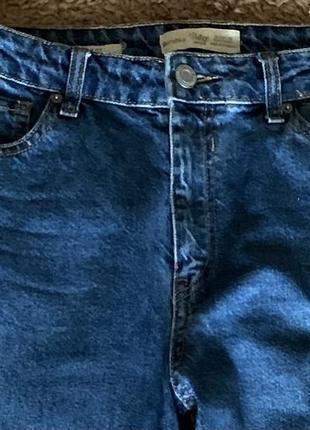 Джинсы мом bershka vintage denim размер s3 фото