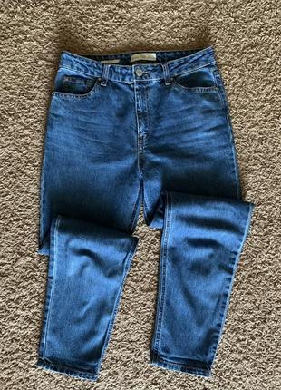 Джинси мом висока посадка bershka vintage denim розмір s