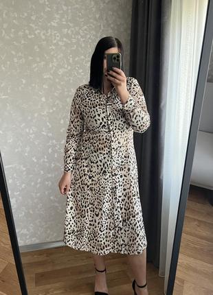 Платье в трендовый леопард2 фото