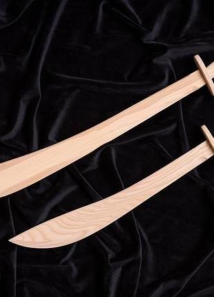 Меч китайський дерев'яний 60 см 10