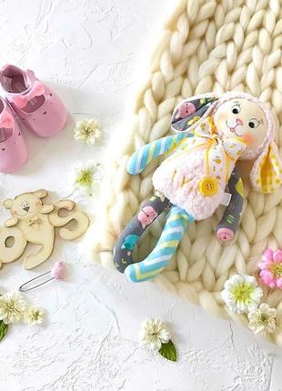 М'яка плюшева дитяча іграшка для сну - овечка (колекція 2)1 фото