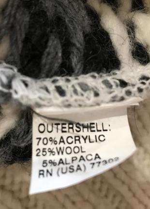 Тёплая кофта zara oversize 2