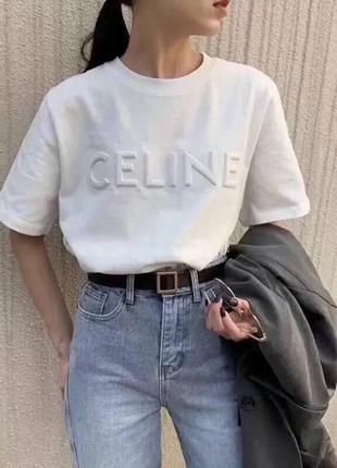 Брендова футболка celine4 фото