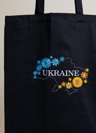 Еко сумка з вишивкою ukraine2 фото