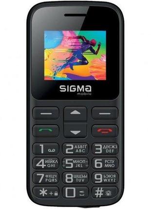 Телефон sigma comfort 50 hit 2020 black (код товару:10319)