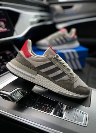 Чоловічі кросівки adidas originals zx 500 commonwealht gray3 фото