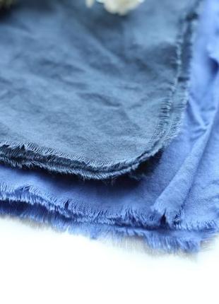 Бавовняна серветка для сервірування, фотосессії, декору колір темно- синій (navy-blue)