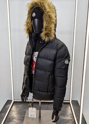 Куртка moncler чорний jakmcl0072 фото