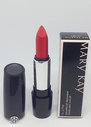 Помада гелевая матовая mary kay мери кей красная туфелька